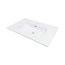 Deante Tubo Umywalka wpuszczana w blat 81x46,2 cm cm biały CTU_6U8W - zdjęcie 1