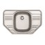Deante Xylo Zlewozmywak stalowy jednokomorowy 78x49 cm dekor ZEX3613 - zdjęcie 1