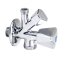 Deante Zawór do baterii 1/2"x3/4" i 1/2"x3/8" chrom połysk VFA_K624 - zdjęcie 1