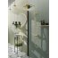 Deante Zestaw prysznicowy natynkowy termostatyczny z deszczownicą złoty NACZ4HT - zdjęcie 2