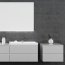 Defra Como D60 Szafka podumywalkowa 59,9x40x50 cm lakier biały połysk 123-D-06001 - zdjęcie 3