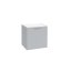 Defra Flou B50 Szafka łazienkowa z koszem 50x50x43,2 cm szary mat 259-B-05005 - zdjęcie 1