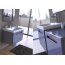Defra Senso B45 Szafka z blatem 45,1x43,1x45 cm fiolet soho mat 260-B-04501 - zdjęcie 3