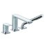 Dornbracht for Villeroy & Boch Cult Bateria wannowa 3-otworowa z mieszaczem chrom 27312960-00 - zdjęcie 1