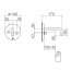 Dornbracht for Villeroy & Boch eMote Bezdotykowa bateria umywalkowa podtynkowa z gałką mieszacza chrom 36731850-00 - zdjęcie 3