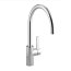 Dornbracht for Villeroy & Boch Tara Ultra Bateria kuchenna stojąca z obrotową wylewką chrom 33816875-00 - zdjęcie 1