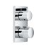 Dornbracht for Villeroy & Boch Deque Bateria wannowo-prysznicowa podtynkowa termostatyczna z dwudrożną regulacją przepływu chrom 36426670-00 - zdjęcie 1
