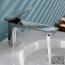 Dornbracht for Villeroy & Boch Lisse Bateria umywalkowa z korkiem automatycznym chrom 33500845-00 - zdjęcie 2