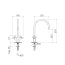 Dornbracht for Villeroy & Boch Tara Bateria kuchenna chrom 22815892-00 - zdjęcie 3
