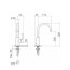 Dornbracht for Villeroy & Boch Tara Logic Bateria umywalkowa z korkiem automatycznym chrom 33500885-00 - zdjęcie 3