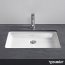 Duravit 2nd Floor Umywalka blatowa 52,5x35 cm bez otworu na armaturę, biała z powłoką WonderGliss 03165300001 - zdjęcie 2
