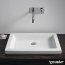 Duravit 2nd Floor Umywalka blatowa 58x41,5 cm bez otworu na armaturę, biała z powłoką WonderGliss 03175800291 - zdjęcie 2