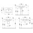 Duravit 2nd floor Umywalka szlifowana 70x46 cm z trzema otworami na baterię, biała z powłoką WonderGliss 04917000251 - zdjęcie 2