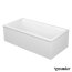 Duravit 2nd floor Wanna prostokątna 200x100 cm akrylowa, do obudowy meblowej, biała 700163000000000 - zdjęcie 2