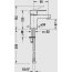 Duravit A.1 S Bateria umywalkowa stojąca chrom A11010002010 - zdjęcie 2