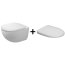 Duravit Architec Miska WC lejowa 36x57,5cm wisząca z deską wolnoopadającą biała 2546090000+0069690000 - zdjęcie 1