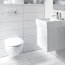 Duravit Architec Toaleta WC Rimless bez kołnierza biały Alpin 2572090000 - zdjęcie 6