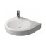 Duravit Architec Umywalka wisząca 57,5x52 cm z otworem na baterię po lewej stronie biały Alpin 0443580009 - zdjęcie 1