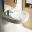 Duravit Architec Umywalka wisząca 57,5x52 cm z otworem na baterię po lewej stronie biały Alpin 0443580009 - zdjęcie 2