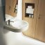 Duravit Architec Umywalka wisząca 57,5x52 cm z otworem na baterię po lewej stronie biały Alpin 0443580009 - zdjęcie 7