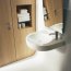 Duravit Architec Umywalka wisząca 57,5x52 cm z otworem na baterię po prawej stronie biały Alpin 0443580008 - zdjęcie 7
