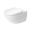 Duravit Architec Zestaw Toaleta WC 57,5x36,5 cm bez kołnierza + deska wolnoopadająca biały alpin 45720900A1 - zdjęcie 1