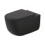 Duravit Aurena Toaleta WC Rimless bez kołnierza czarny mat z powłoką HygieneGlaze Plus 259809AF00 - zdjęcie 1