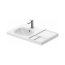 Duravit Aurena Umywalka meblowa 80,5x50,5 cm lewa biała powłoką HygieneGlaze Plus 238980AA00 - zdjęcie 1