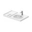 Duravit Aurena Umywalka meblowa 80,5x50,5 cm prawa biała z powłoką HygieneGlaze Plus 238880AA00 - zdjęcie 1