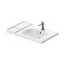 Duravit Aurena Umywalka meblowa 80,5x50,5 cm prawa biała z powłoką HygieneGlaze Plus 239480AA00 - zdjęcie 1