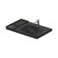 Duravit Aurena Umywalka meblowa 80,5x50,5 cm prawa czarny mat z powłoką HygieneGlaze Plus 239480AF00 - zdjęcie 1