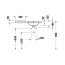 Duravit Aurena Umywalka meblowa 80,5x50,5 cm prawa czarna z powłoką HygieneGlaze Plus 238880AB00 - zdjęcie 3