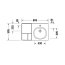 Duravit Aurena Umywalka meblowa 80,5x50,5 cm prawa czarna z powłoką HygieneGlaze Plus 238880AB00 - zdjęcie 2