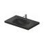 Duravit Aurena Umywalka meblowa 80x50 cm czarny mat z powłoką HygieneGlaze Plus 238780AF00 - zdjęcie 1