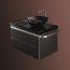 Duravit Aurena Umywalka nablatowa 35x35 cm czarna z powłoką HygieneGlaze Plus 39635AB79 - zdjęcie 6