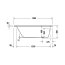 Duravit Aurena Wanna prostokątna 150x75 cm biały Alpin 700545000000000 - zdjęcie 3