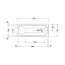 Duravit Aurena Wanna prostokątna 170x70 cm biały Alpin 700547000000000 - zdjęcie 2