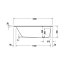 Duravit Aurena Wanna z hydromasażem 160x70 cm Combi-System P biały satynowy mat 760546BA0CP1000 - zdjęcie 3