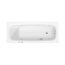 Duravit Aurena Wanna z hydromasażem 170x70 cm Jet-System biały satynowy mat 760547BA0JS1000 - zdjęcie 1