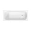 Duravit Aurena Wanna z hydromasażem 170x75 cm Air-System biały satynowy mat 760548BA0AS0000 - zdjęcie 1