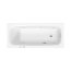Duravit Aurena Wanna z hydromasażem 170x75 cm Jet-System biały satynowy mat 760548BA0JS1000 - zdjęcie 1