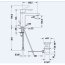 Duravit B.2 Bateria umywalkowa z korkiem 13,9 cm  FreshStart MinusFlow chrom B21023001010 - zdjęcie 2
