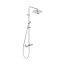 Duravit B.2 Zestaw prysznicowy termostatyczny natynkowy z deszczownicą chrom B24280008010 - zdjęcie 1