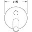 Duravit B.3 Bateria wannowo-prysznicowa podtynkowa chrom B35210012010 - zdjęcie 3
