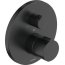 Duravit C.1 Bateria prysznicowa termostatyczna podtynkowa czarna C14200016046 - zdjęcie 1