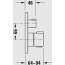 Duravit C.1 Bateria prysznicowa termostatyczna podtynkowa czarna C14200016046 - zdjęcie 3