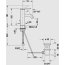 Duravit C.1 Bateria umywalkowa czarny mat C11010001046 - zdjęcie 2