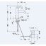 Duravit C.1 Bateria umywalkowa z korkiem 11,3 cm FreshStart MinusFlow czarny mat C11023001046 - zdjęcie 2