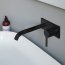 Duravit C.1 Bateria umywalkowa podtynkowa 17,4 cm czarny mat C11070003046 - zdjęcie 2