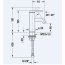 Duravit C.1 Bateria umywalkowa 9,1 cm bez korka FreshStart MinusFlow czarny mat C11013002046 - zdjęcie 2